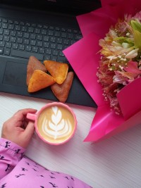 کوکی میکری با قهوه