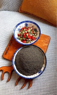 چاشنی نعنا و سِرسِم و پونه(پودرِ معطر)