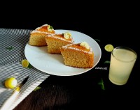 کیک لیمو نارگیلی