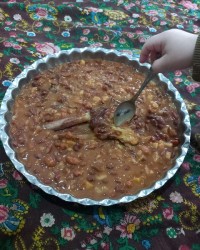 خوراک لوبیا قرمز
