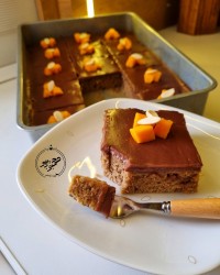 کیک خرما رژیمی 