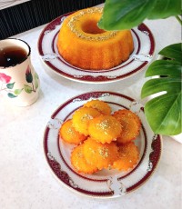 کیک شربتی شیرازی