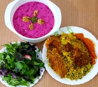 باقالی پلو # ماست و لبو# تقدیم به دیدگان زیباتون #