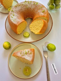 کیک لیمو نارگیلی