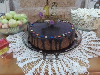 کیک تولد دختر گلم 
