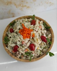 سالاد ماکارونی ساده