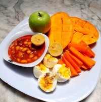 خوراک لوبیا