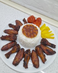 کتف و بال رب اناری در فر