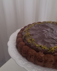 تارت کیک شکلاتی مالاگا(کافی شاپی)