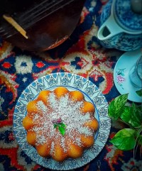 کیک شربتی شیرازی