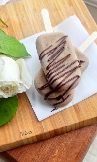 بستنی موز و نسکافه