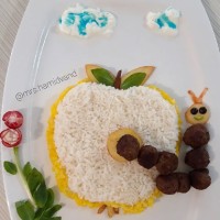 تزیین غذا کودک