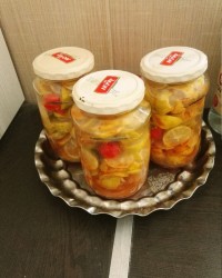 ترشی لیمو ورقه ای