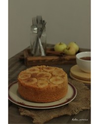 کیک سیب کاراملی( کیک همه کاره)