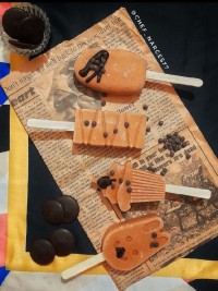بستنی موزی شکلاتی