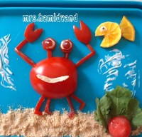 تزیین غذا کودک 