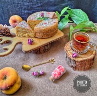 کیک با سس دلسه دلچه