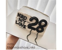 #کیک_ شکلاتی_خامه ای