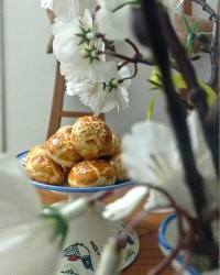 کلوچه سیب و دارچین
