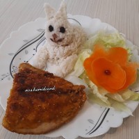 تزیین غذا کودک 