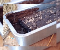 کیک هات چاکلت خیس