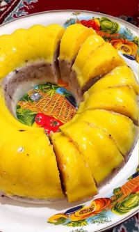 کرم قالبی بدون پودر ژله و بدون ژلاتین (مناسب برای شب یلدا)