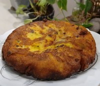کوکو سیب زمینی پخته