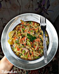 سالاد ماکارونی رژیمی