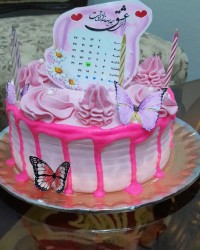 کیک تولد دخترم