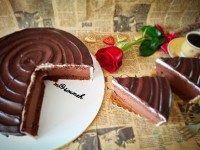 #موس_کیک_شکلاتی