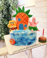 کیک تولد خواهرزاده جانم
