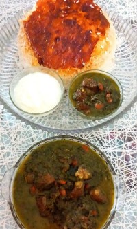 خورش قرمه سبزی 