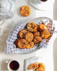 کاپ کیک سیب(مدرسه)