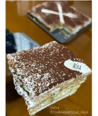 #دسر_ بیسکویتی_ نسکافه ای