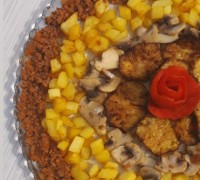 خوراک گوشت و سبزیجات