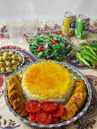 کوبیده مرغ تابه ای