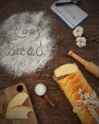 نان لوف خامه ای 