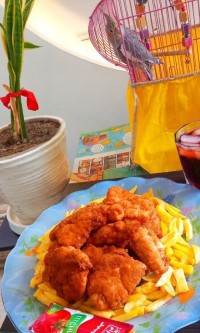 شنیسل مرغ  
ورق بزن عزیزم