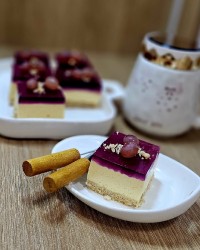 چیز کیک یخچالی