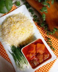 خورشت کدو حلوایی