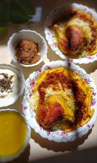 مُطبگ مرغ غذای جنوبی