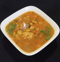 سوپ مرغ و جعفری