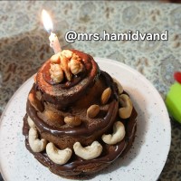 کیک ساده خانگی