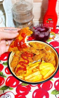 شنیسل مرغ
#ورق_زدنی