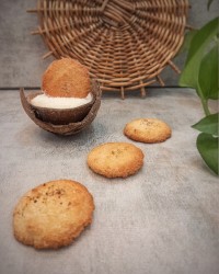 شیرینی نارگیلی بدون روغن