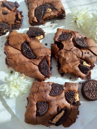 کیکِ براونی شکلاتی