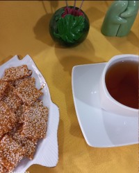 پولکی کنجدی 
