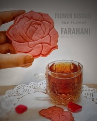 بیسکوییت گل سرخ
