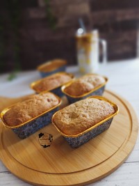 کیک بلوندی سیب کاراملی