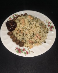 دمی مرغ و اسفناج